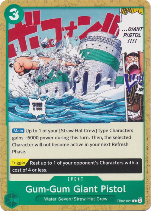 One Piece TCG (2022): Gum-Gum Giant Pistol
