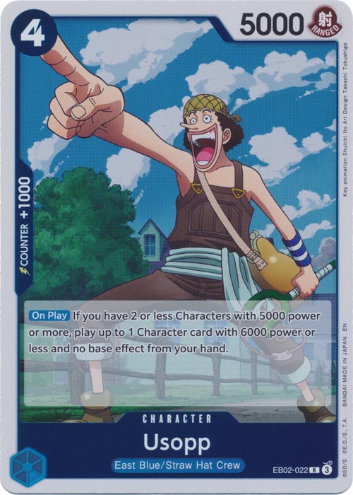 One Piece TCG (2022): Usopp