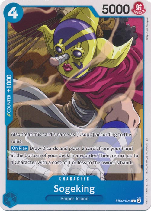One Piece TCG (2022): Sogeking