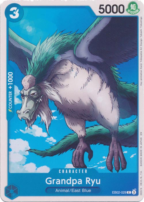 One Piece TCG (2022): Grandpa Ryu