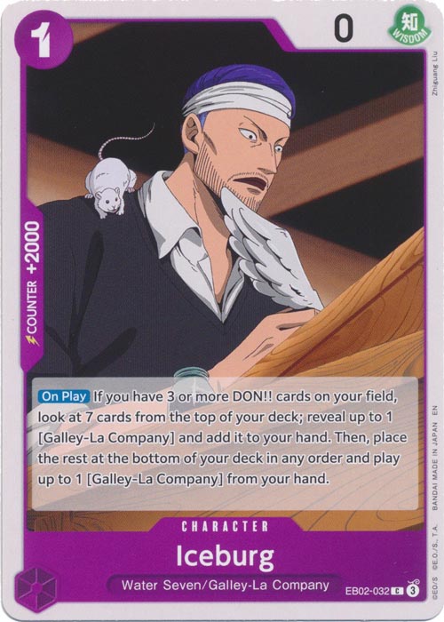One Piece TCG (2022): Iceburg