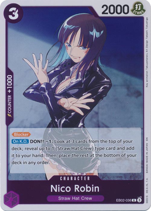 One Piece TCG (2022): Nico Robin