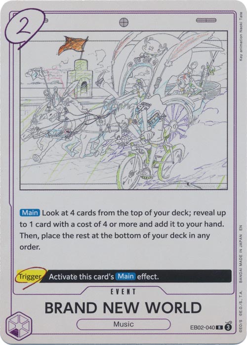 One Piece TCG (2022): BRAND NEW WORLD