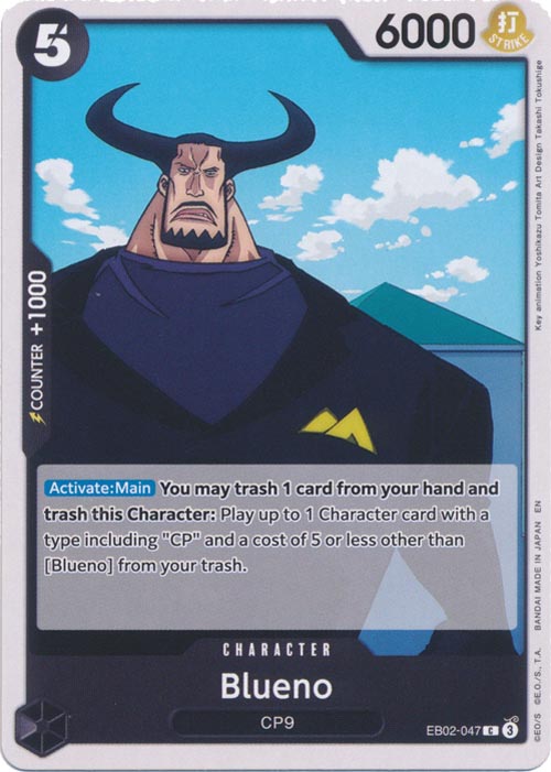 One Piece TCG (2022): Blueno