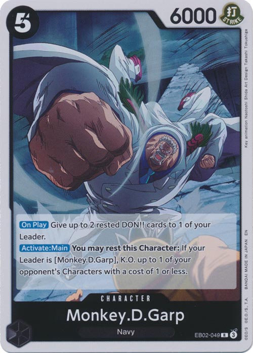 One Piece TCG (2022): Monkey D Garp