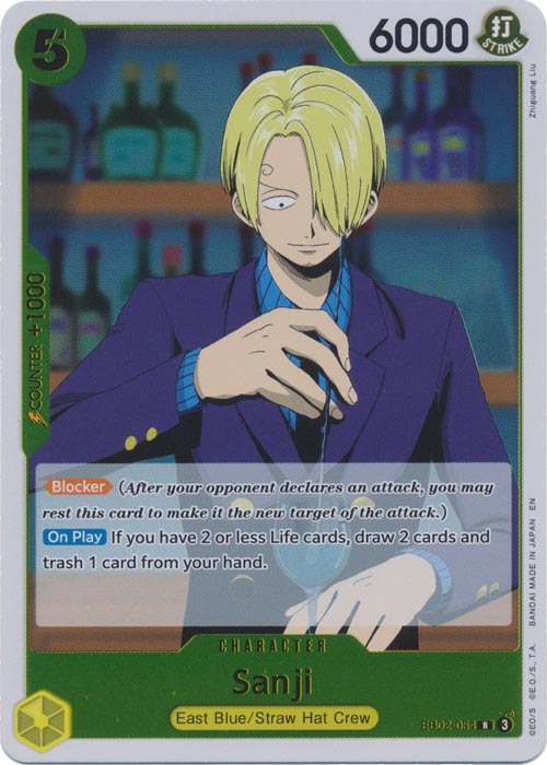 One Piece TCG (2022): Sanji