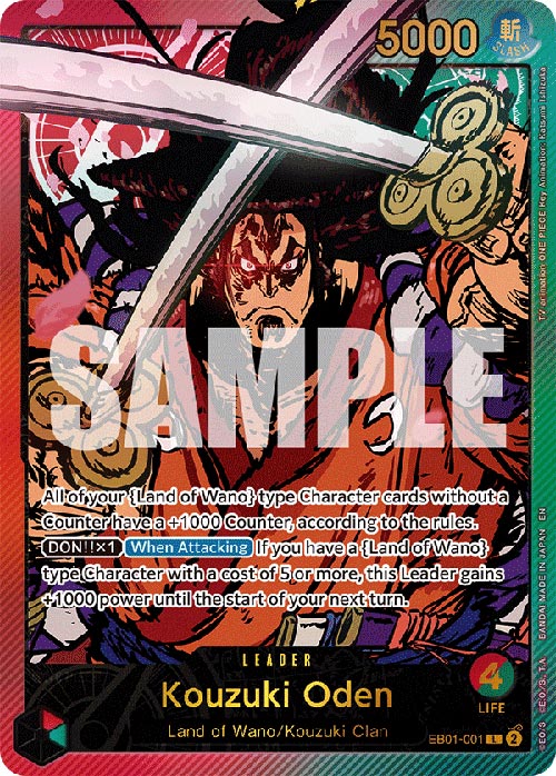 One Piece TCG (2022): Kouzuki Oden