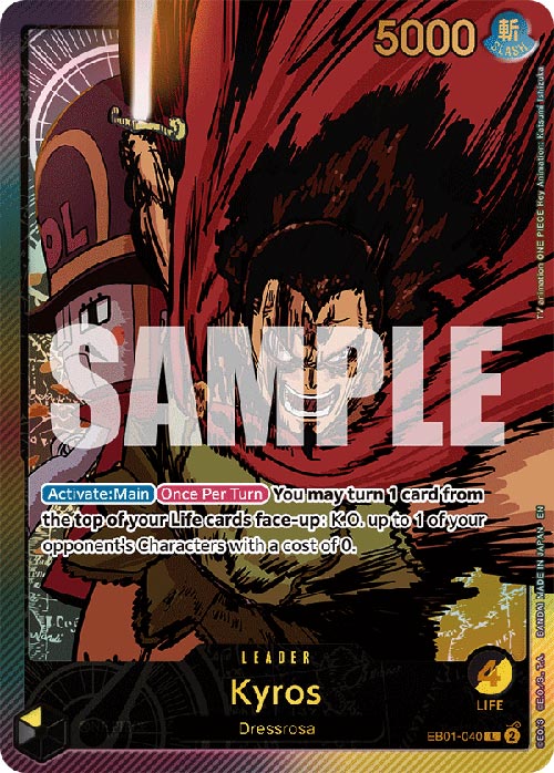 One Piece TCG (2022): Kyros