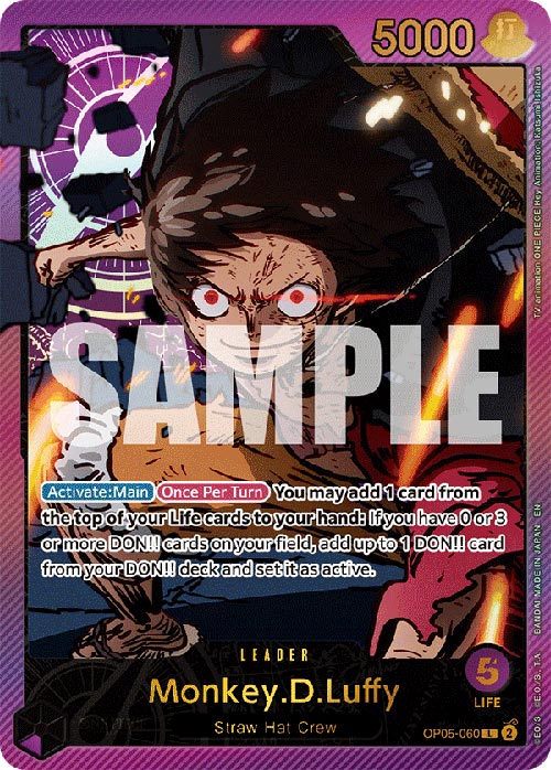 One Piece TCG (2022): Monkey D Luffy