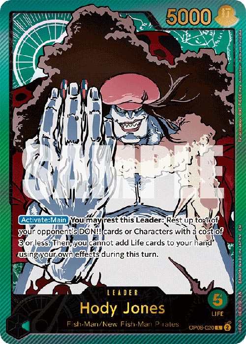 One Piece TCG (2022): Hody Jones