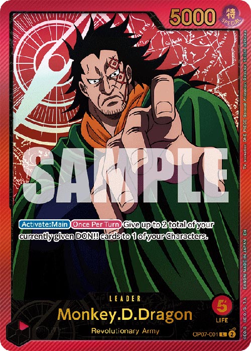 One Piece TCG (2022): Monkey D Dragon