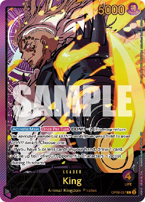 One Piece TCG (2022): King