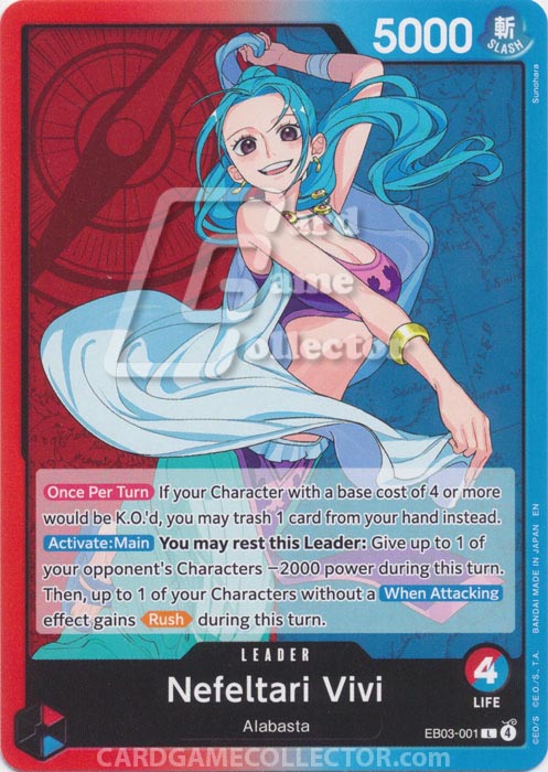 One Piece TCG (2022): Nefeltari Vivi