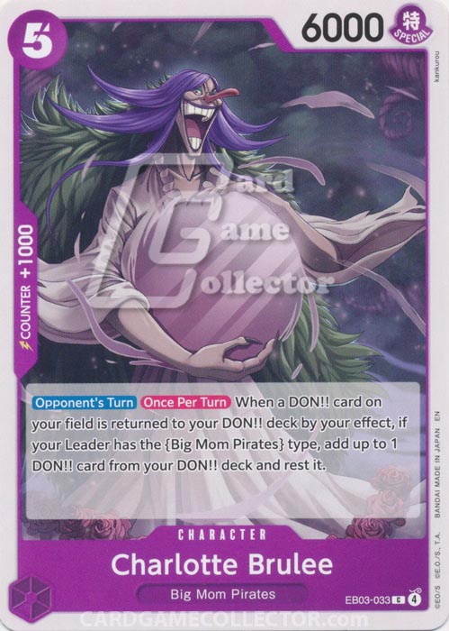 One Piece TCG (2022): Charlotte Brulee