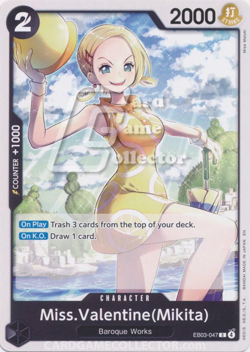 One Piece TCG (2022): Miss Valentine (Mikita)