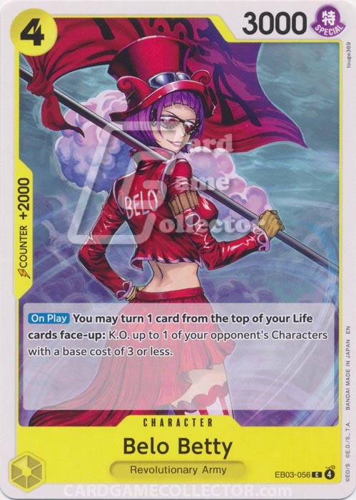 One Piece TCG (2022): Belo Betty