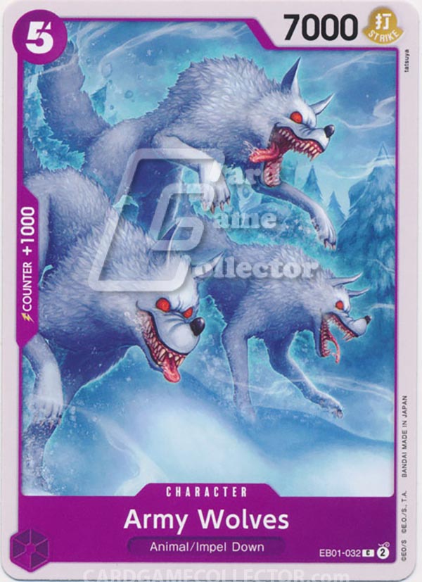 One Piece TCG (2022): Army Wolves