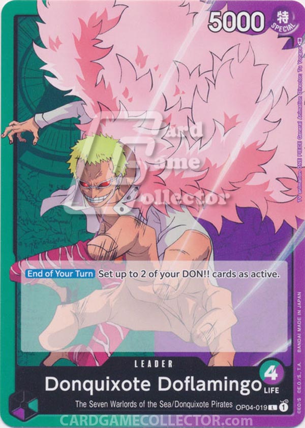 One Piece TCG (2022): Donquixote Doflamingo