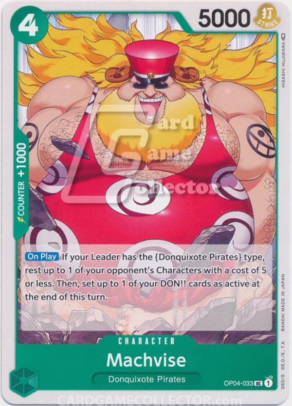 One Piece TCG (2022): Machvise