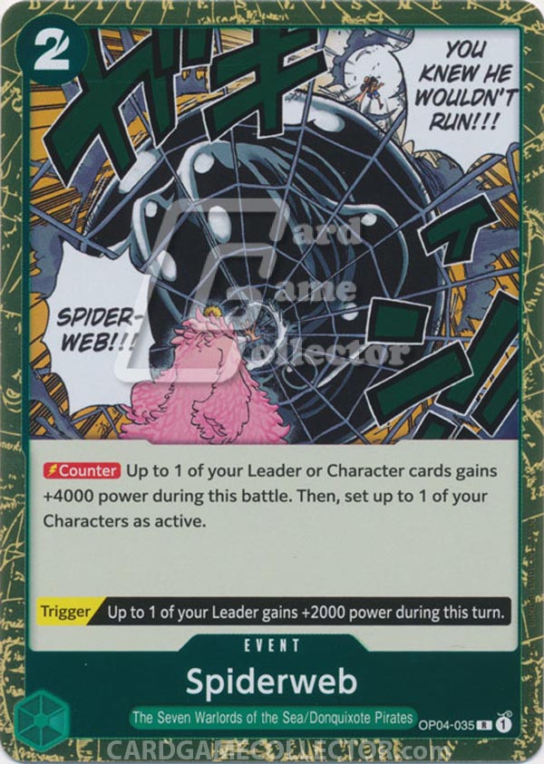 One Piece TCG (2022): Spiderweb