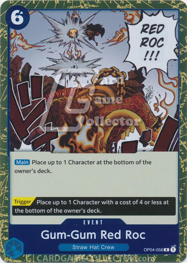 One Piece TCG (2022): Gum-Gum Red Roc