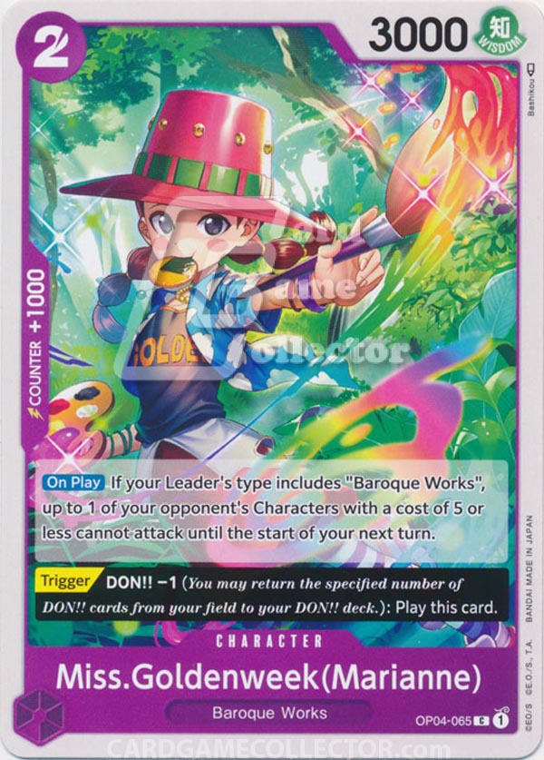 One Piece TCG (2022): Miss Goldenweek (Marianne)