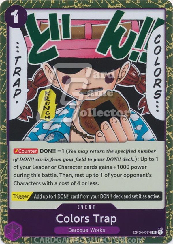 One Piece TCG (2022): Colors Trap