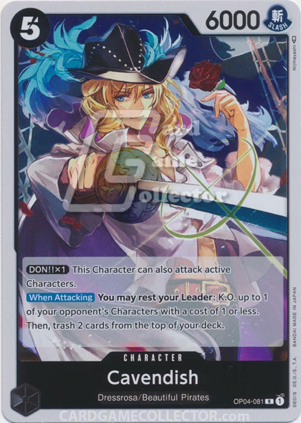 One Piece TCG (2022): Cavendish