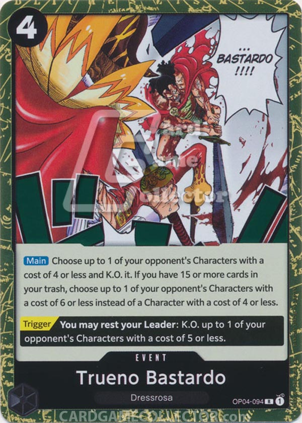 One Piece TCG (2022): Trueno Bastardo