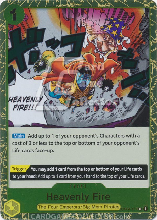 One Piece TCG (2022): Heavenly Fire