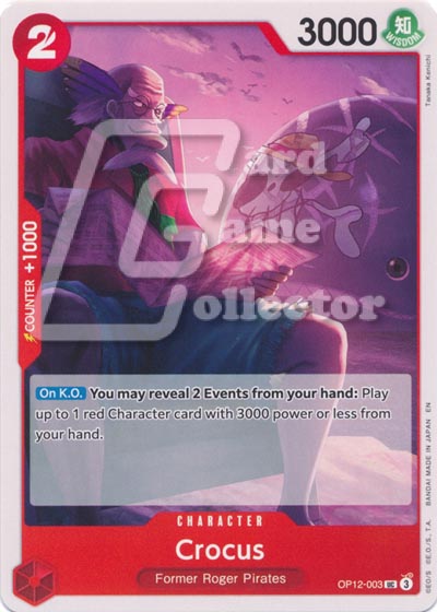 One Piece TCG (2022): Crocus