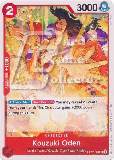 One Piece TCG (2022): Kouzuki Oden