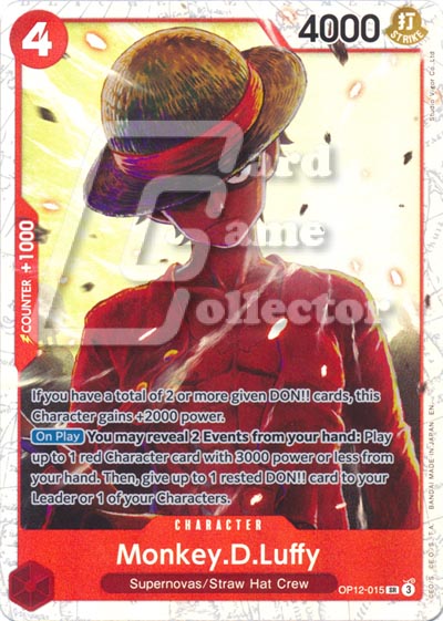 One Piece TCG (2022): Monkey D Luffy