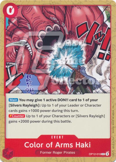One Piece TCG (2022): Color of Arms Haki