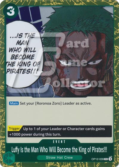 One Piece TCG (2022): Luffy Is the Man Who Will Become the King of Pirates!!!