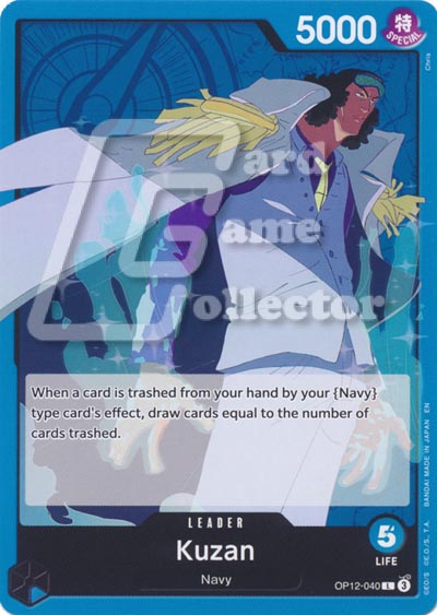 One Piece TCG (2022): Kuzan