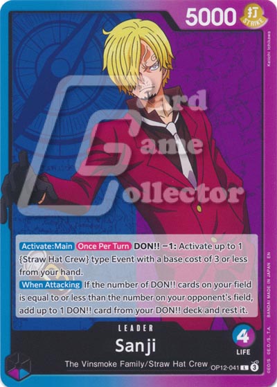 One Piece TCG (2022): Sanji