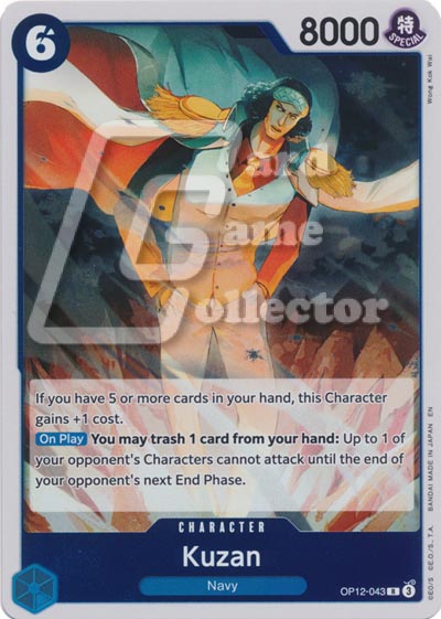 One Piece TCG (2022): Kuzan
