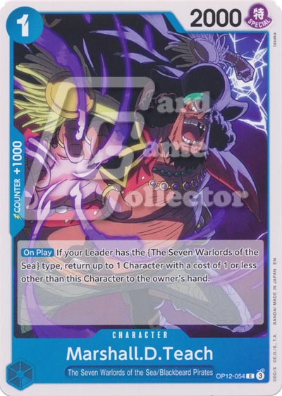 One Piece TCG (2022): Marshall D Teach