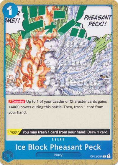 One Piece TCG (2022): Ice Block Pheasant Peck