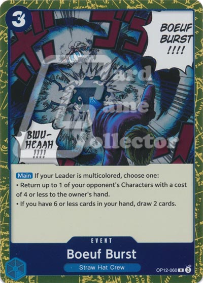 One Piece TCG (2022): Boeuf Burst