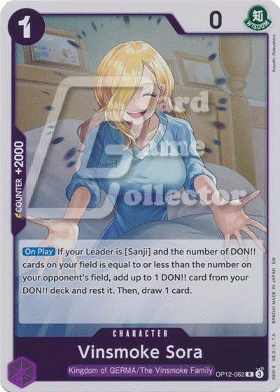 One Piece TCG (2022): Vinsmoke Sora