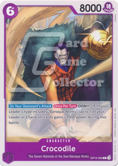 One Piece TCG (2022): Crocodile