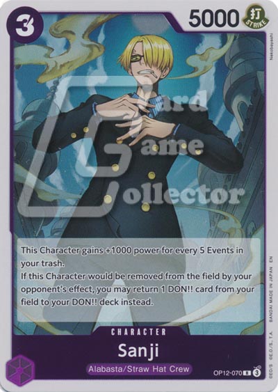 One Piece TCG (2022): Sanji