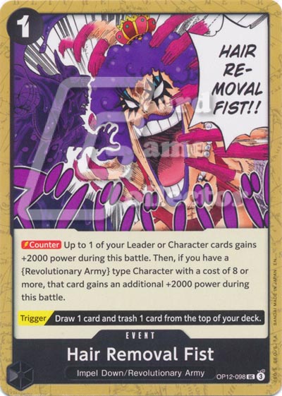 One Piece TCG (2022): Hair Removal Fist