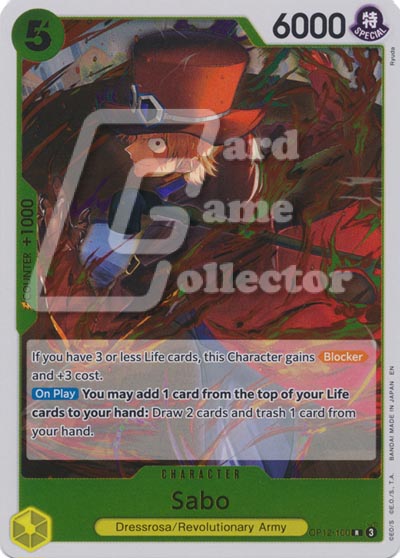 One Piece TCG (2022): Sabo
