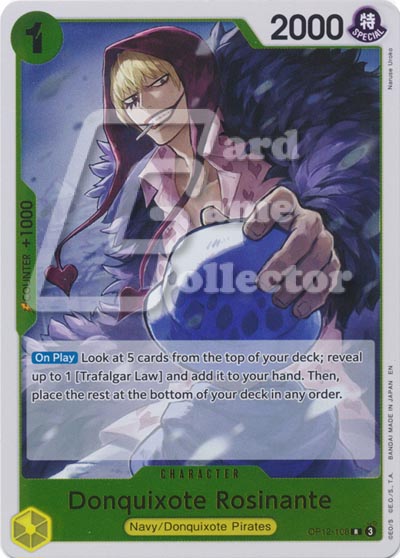 One Piece TCG (2022): Donquixote Rosinante