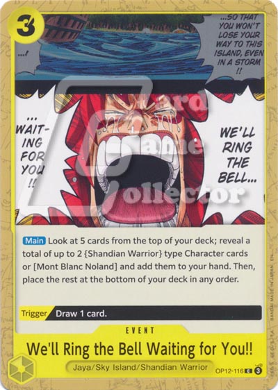 One Piece TCG (2022): We'll Ring the Bell Waiting for You!!