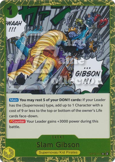 One Piece TCG (2022): Slam Gibson