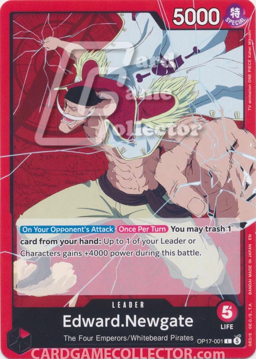 One Piece TCG (2022): Edward Newgate
